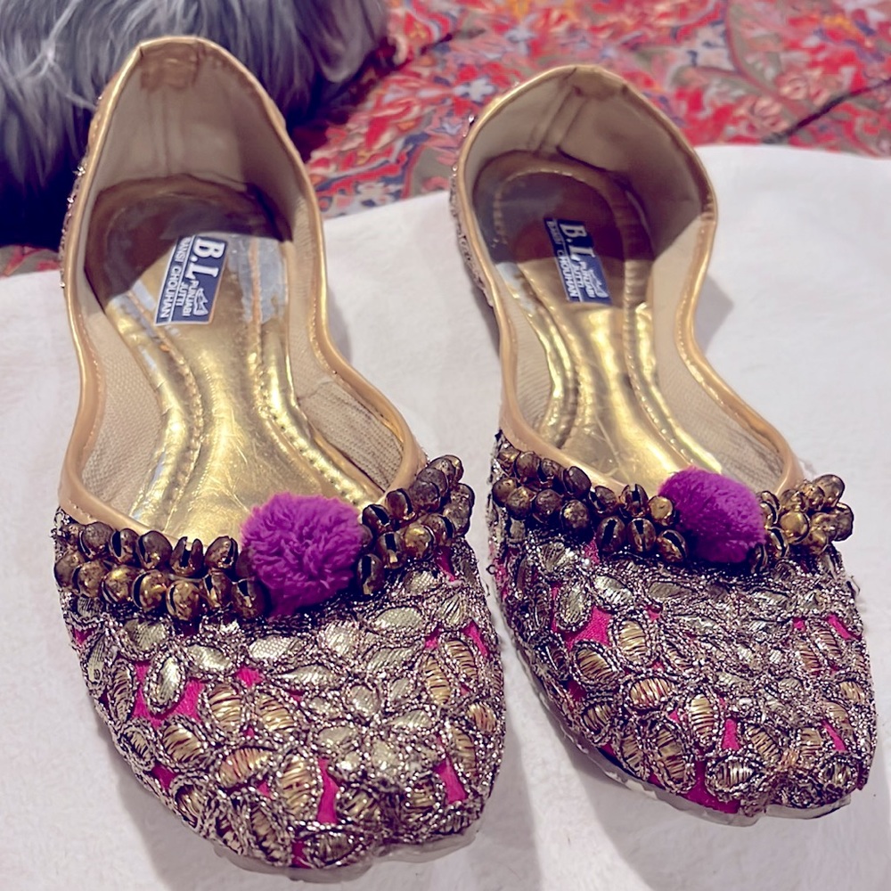 B.L Bansi Chouhn designer slippers made in India